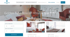 Desktop Screenshot of hotel-roscoff.com